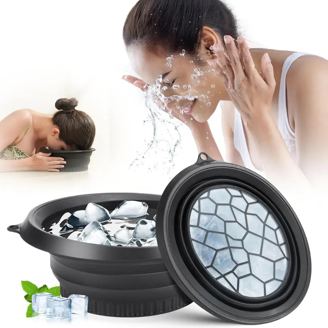 Facial Ice Bath | Foldable Bowl