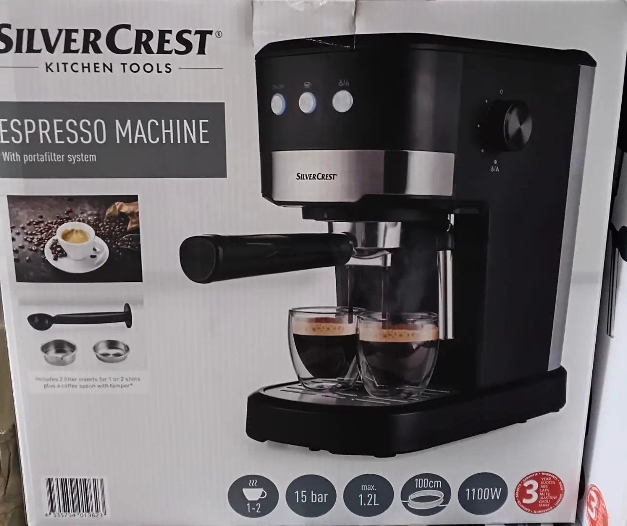 Silver Crest Espresso Machine🇩🇪