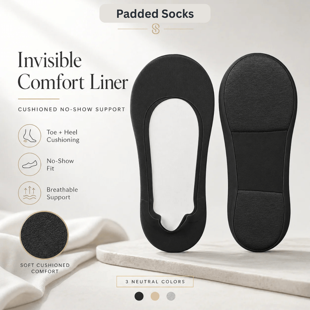Padded Socks | 3 pairs