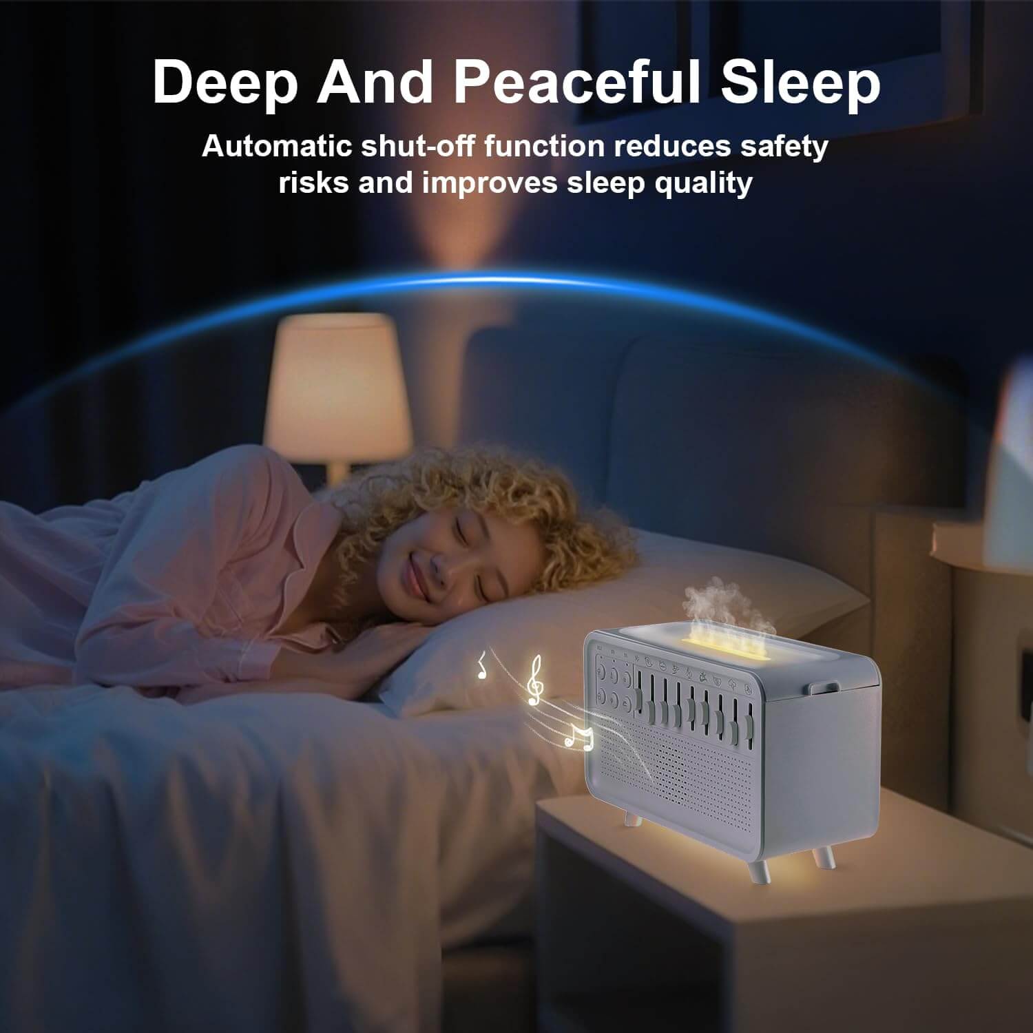 All-in-One Sleep & Relaxation Machine with 8 Nature Sounds