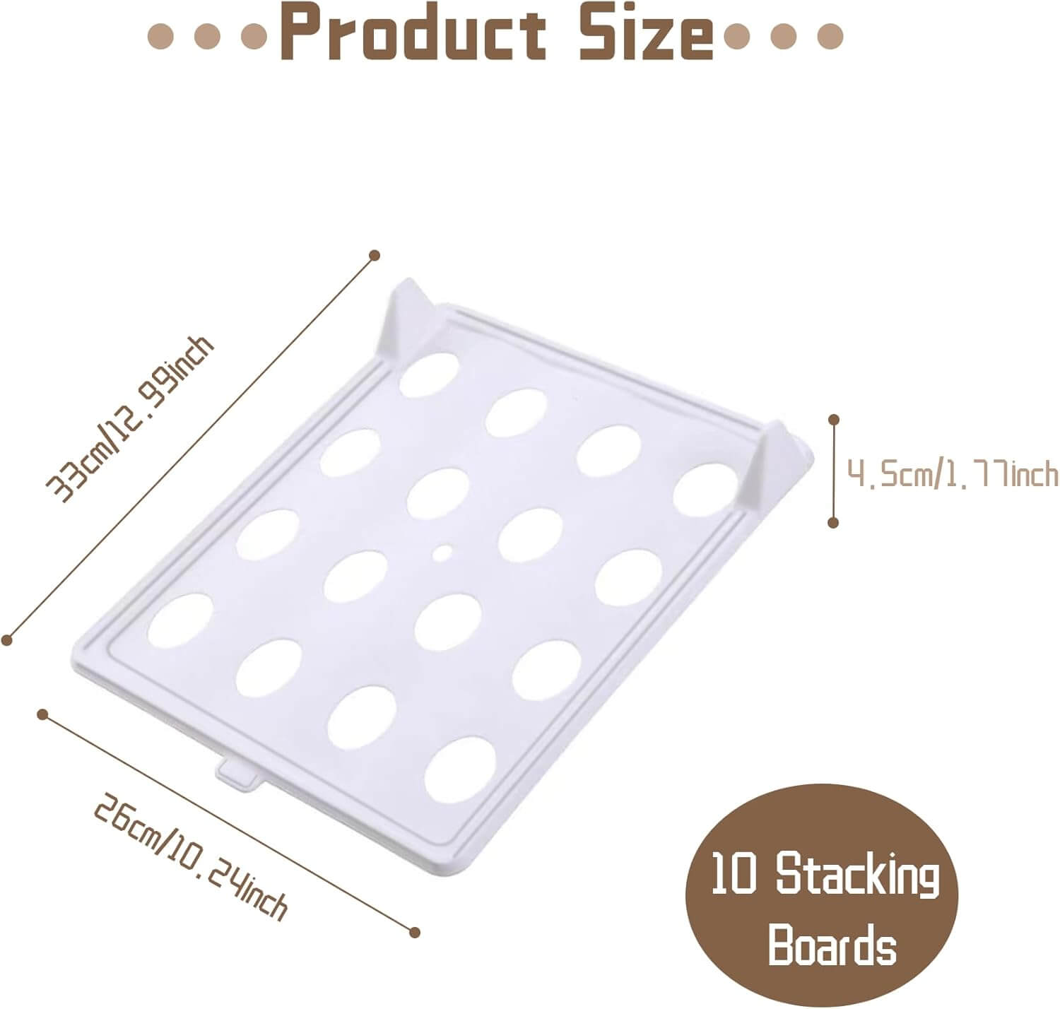 Stackable Closet Organizer | 10 pcs