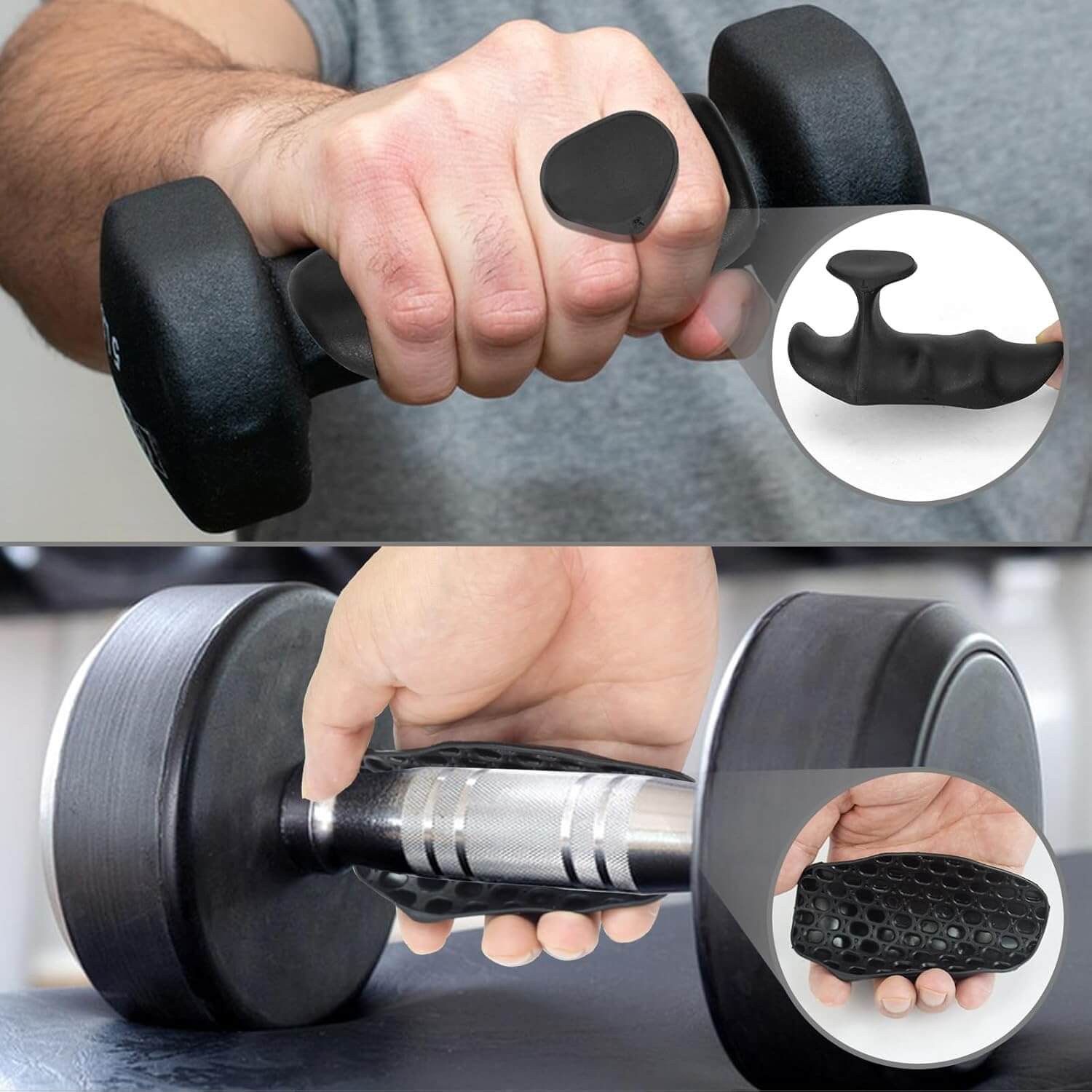 Anti-Slip Workout Grips | 2 pcs