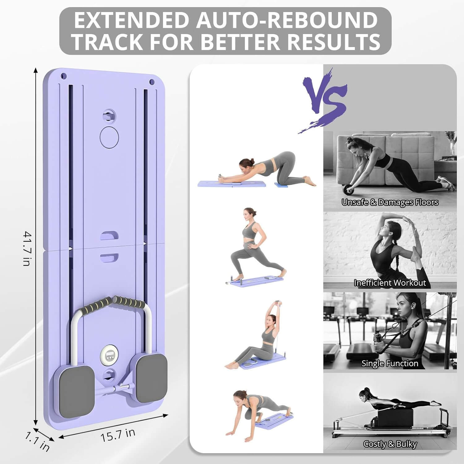 Portable Pilates Reformer-Latest Version