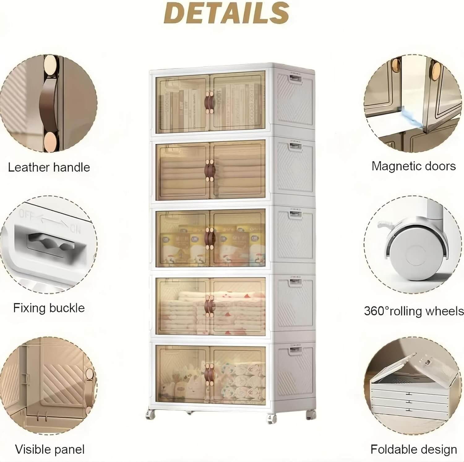 Storage Cabinet | 5 Layers