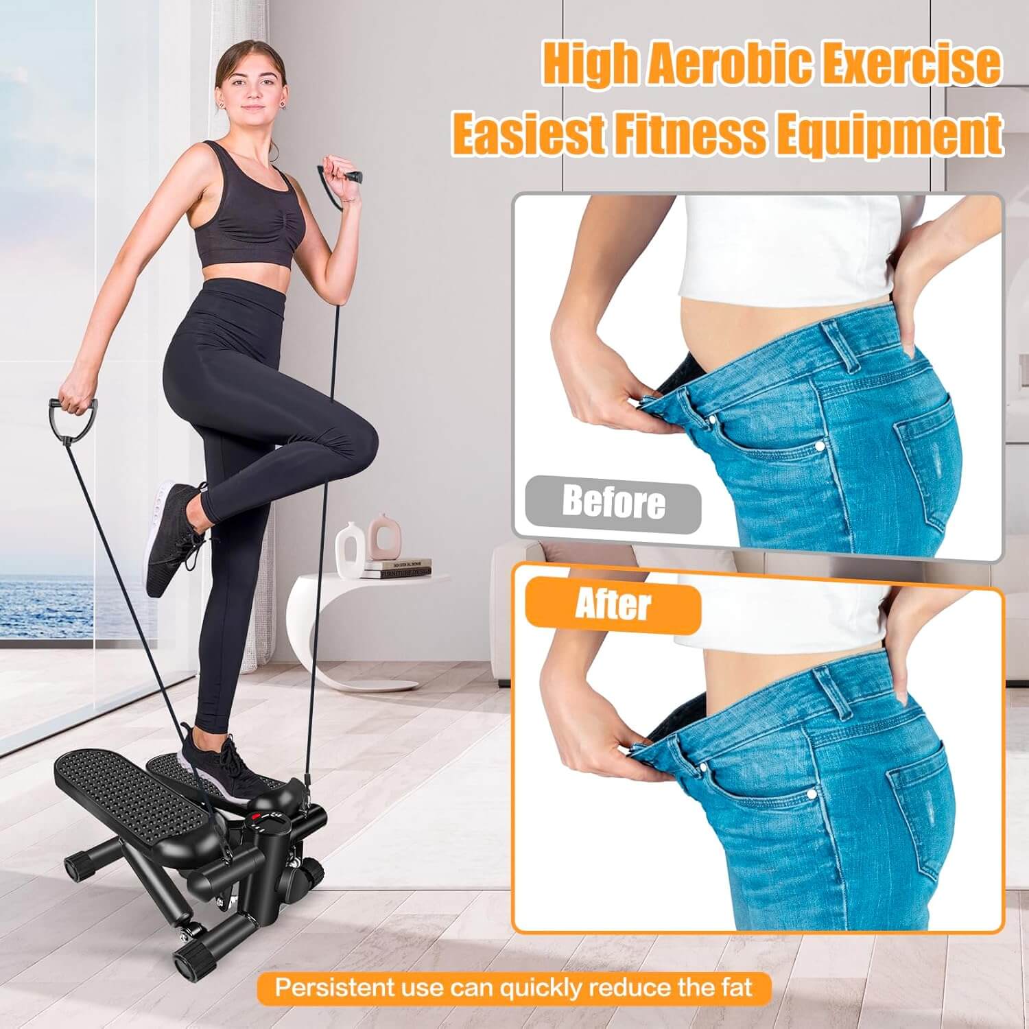 Mini Stepper – Burn Fat & Tone Muscles