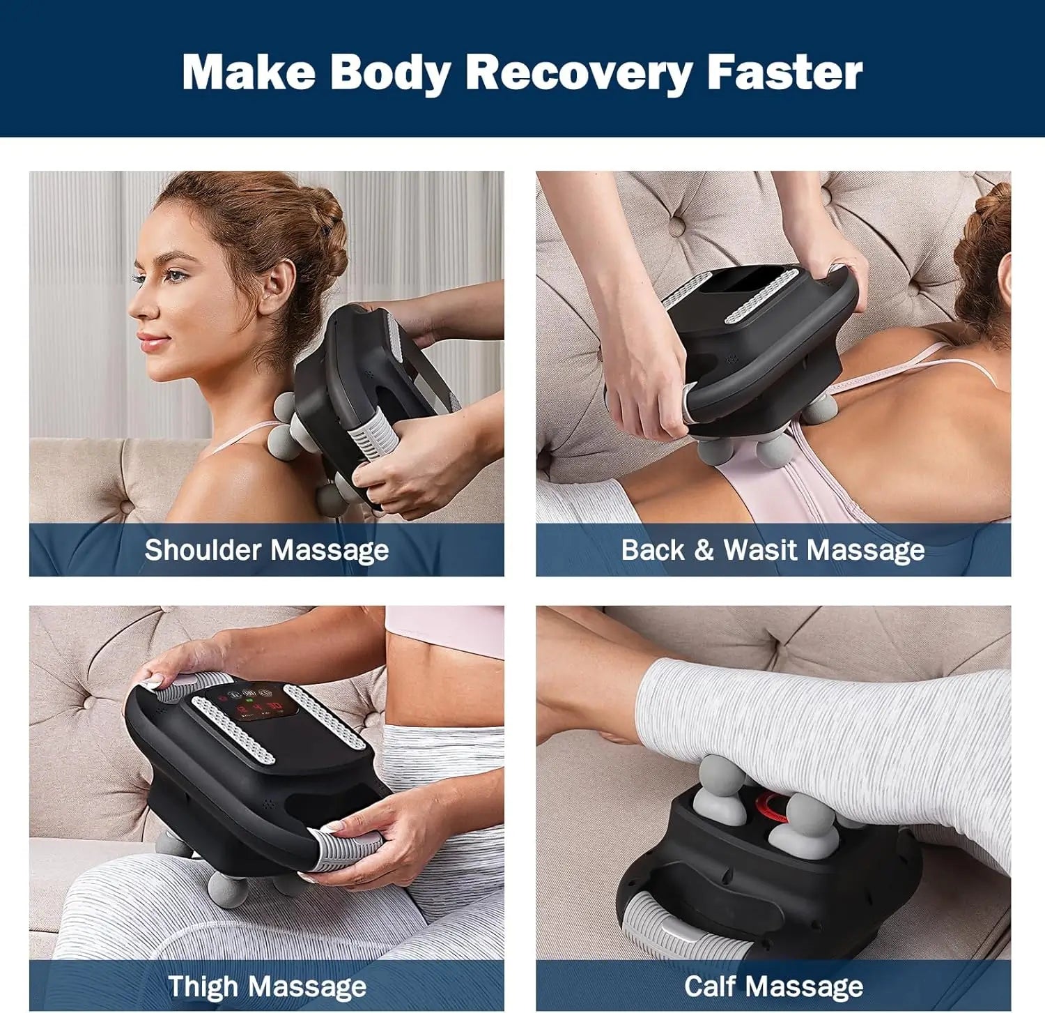 Headed Massage Gun | Relax Every Muscle, Instantly