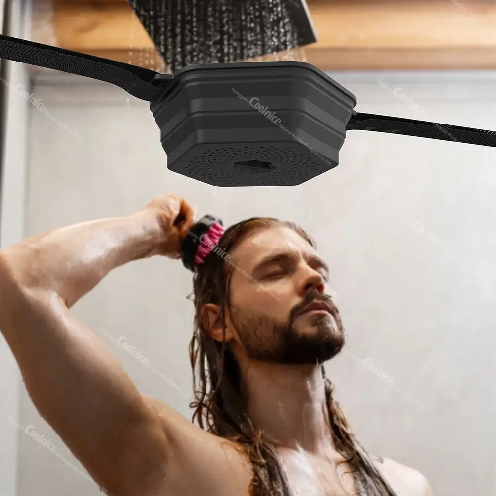 Foldable Silicone Ice Bath Shower