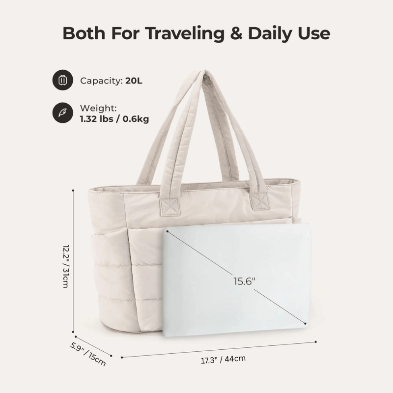 Puffy Tote Bag