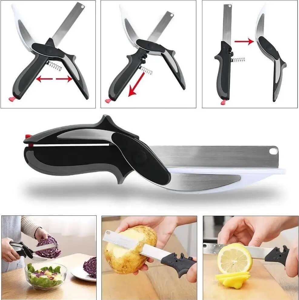 2-in-1 Smart Chopping Knife