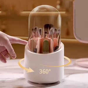 Makeup Brush Holder | 360 Degree Rotation