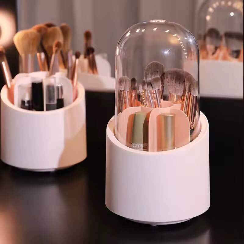 Makeup Brush Holder | 360 Degree Rotation