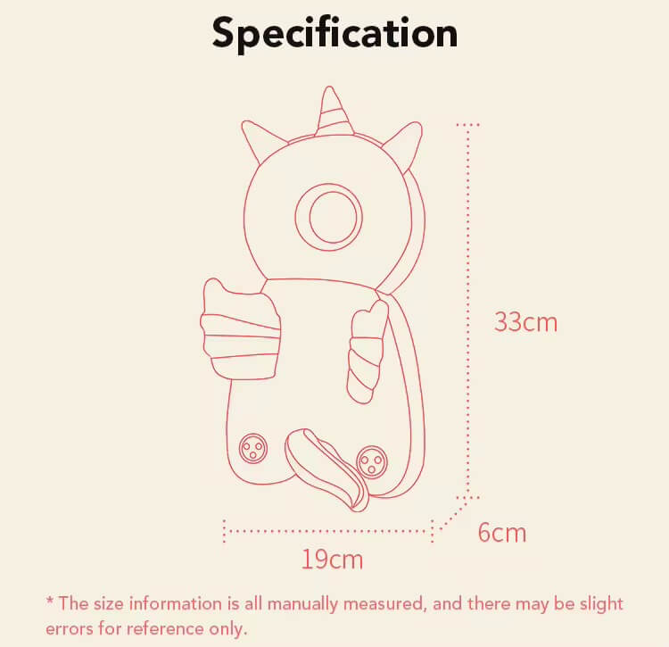 Baby Head Protection Backpack