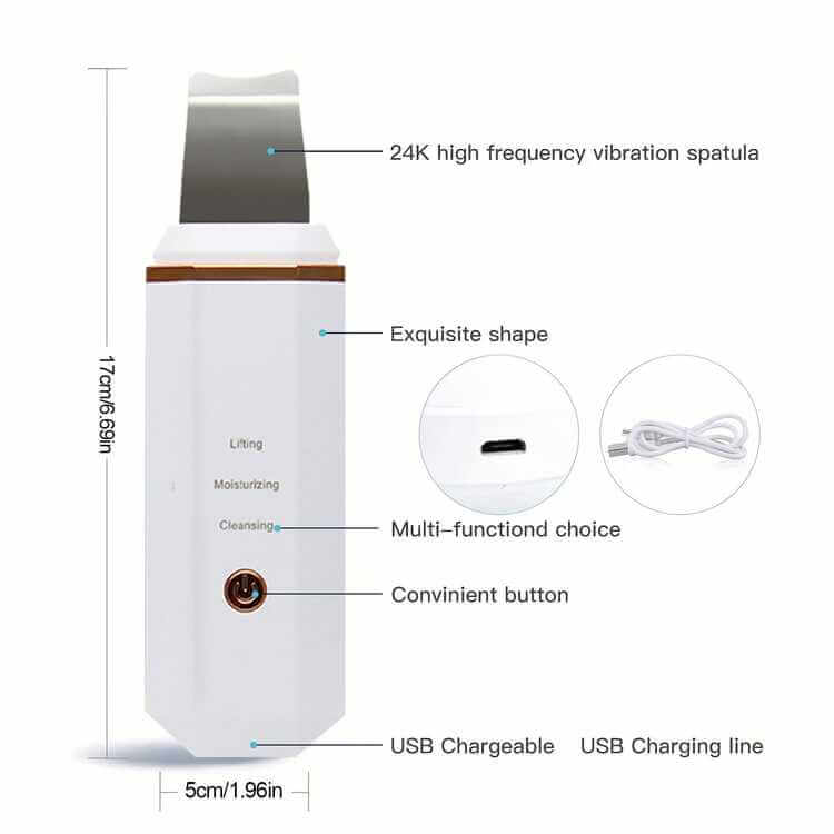 Facial Skin Scrubber | Deep Clean & Glowing Skin