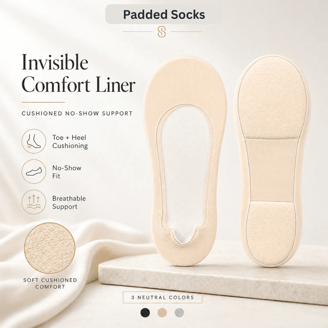 Padded Socks | 3 Pairs