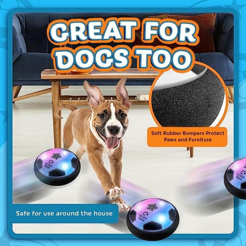 Hover Soccer Ball — Indoor Play Made Super Fun