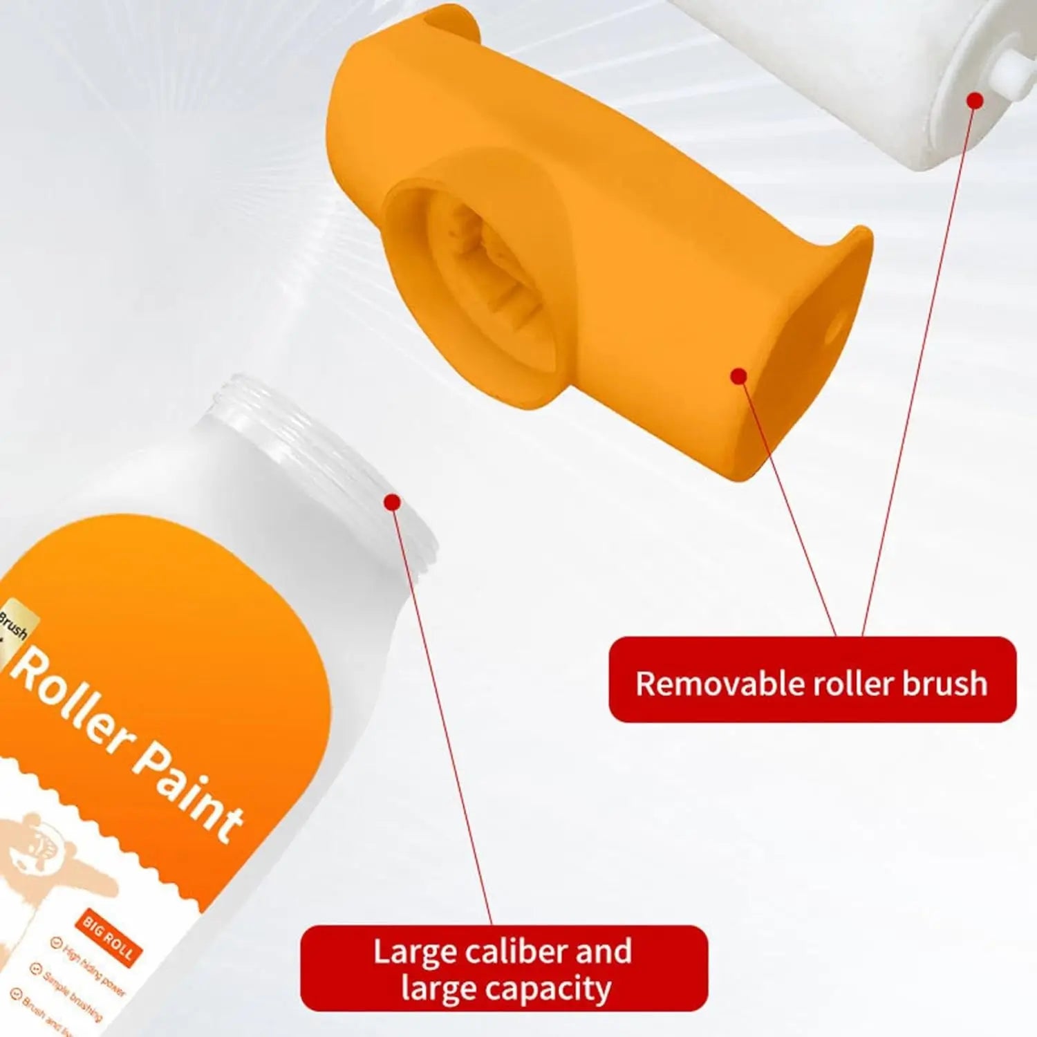 wall repair roller brush | 500g
