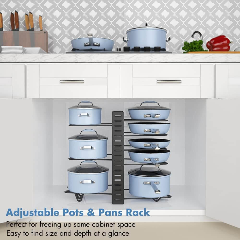 SpaceSaver Pan Rack 2-in-1