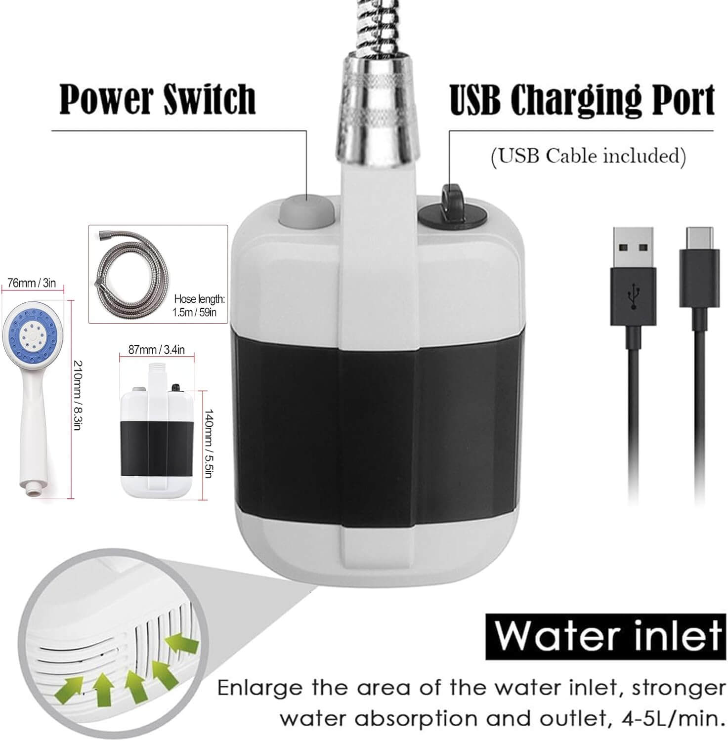 Portable Outdoor Shower