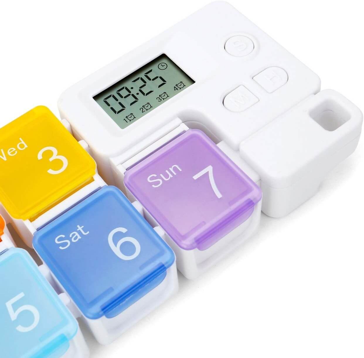 Smart Pill Organizer With Reminder Alarm