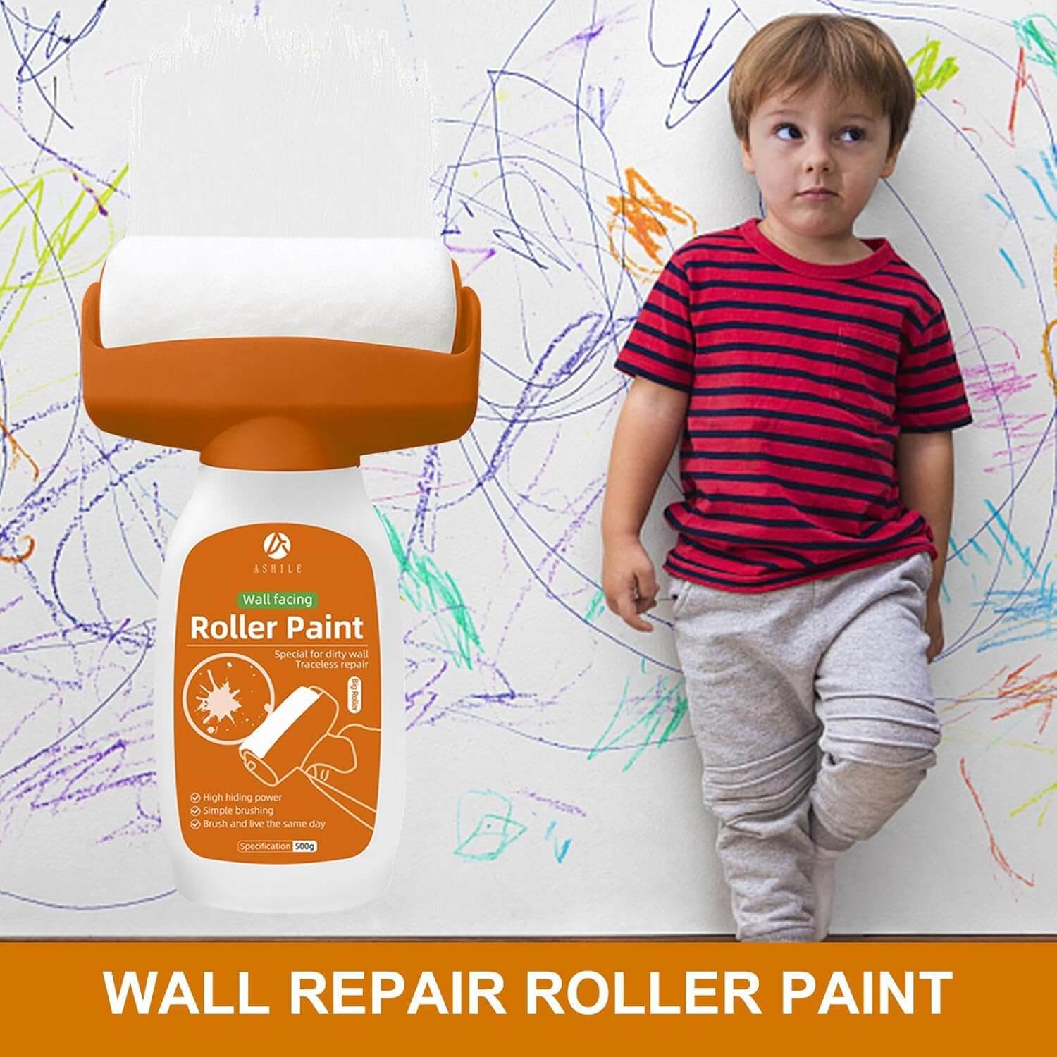 wall repair roller brush | 500g
