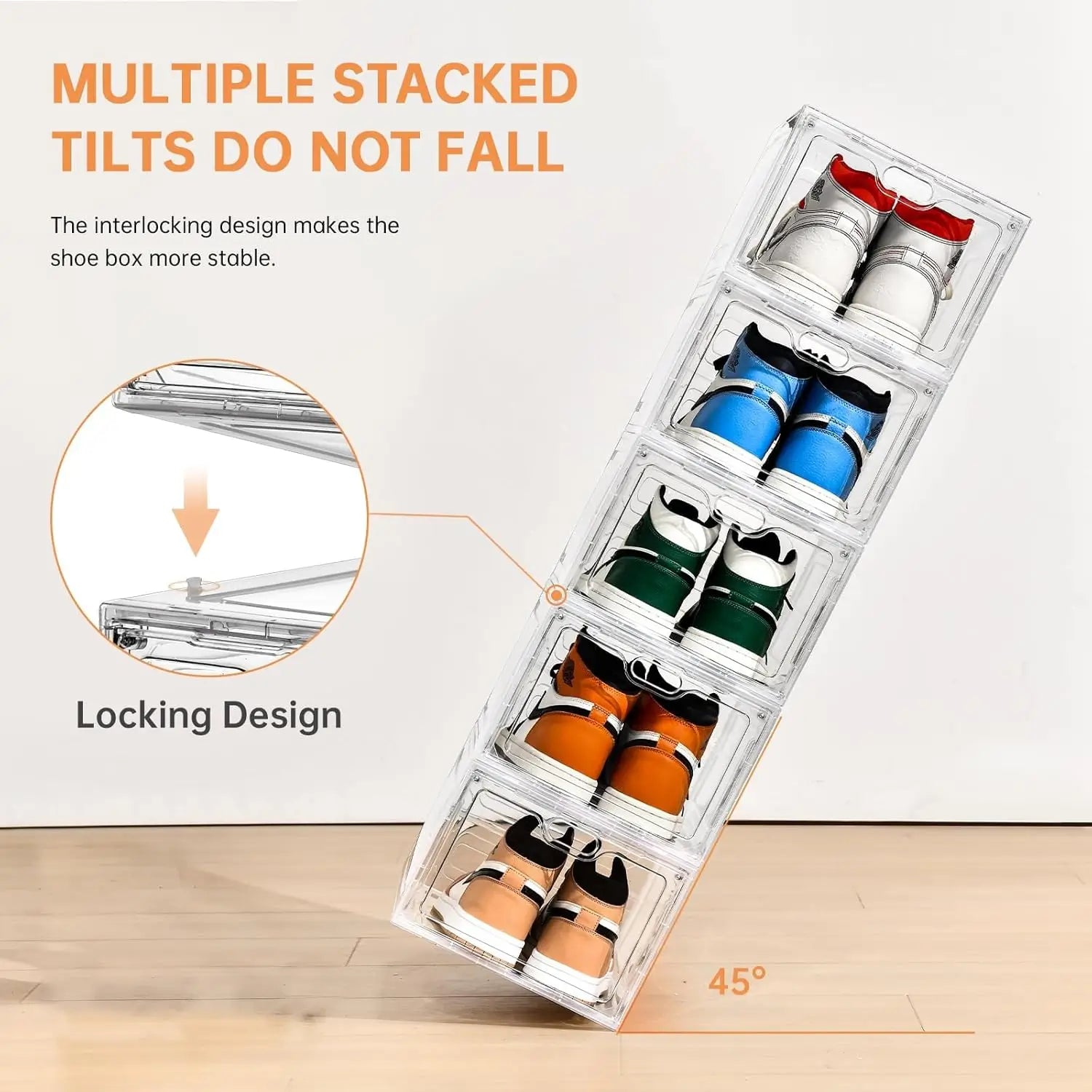 Shoe Box Organizer | Box of 6 pieces