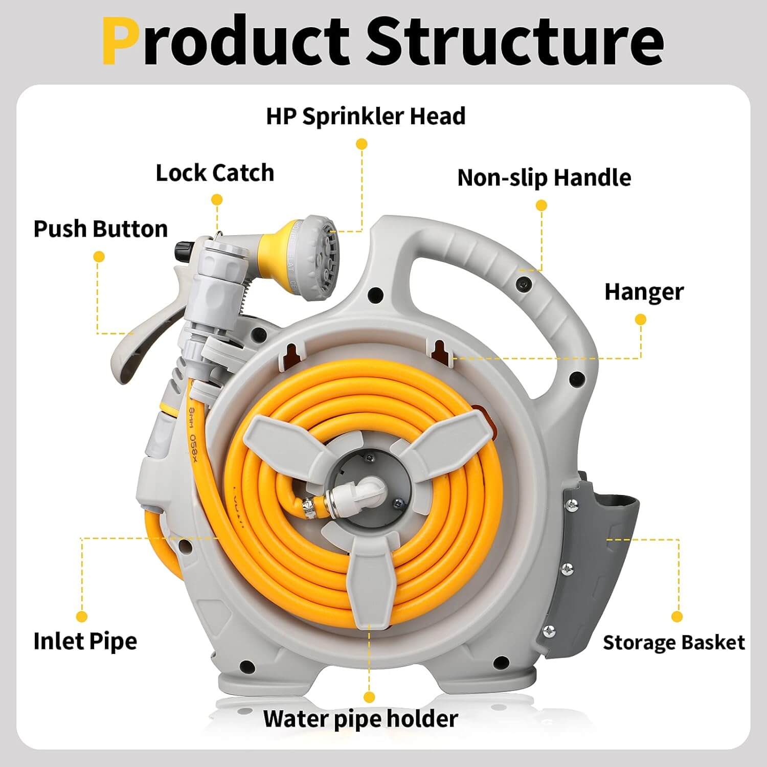 Portable Hose Reel | 15M