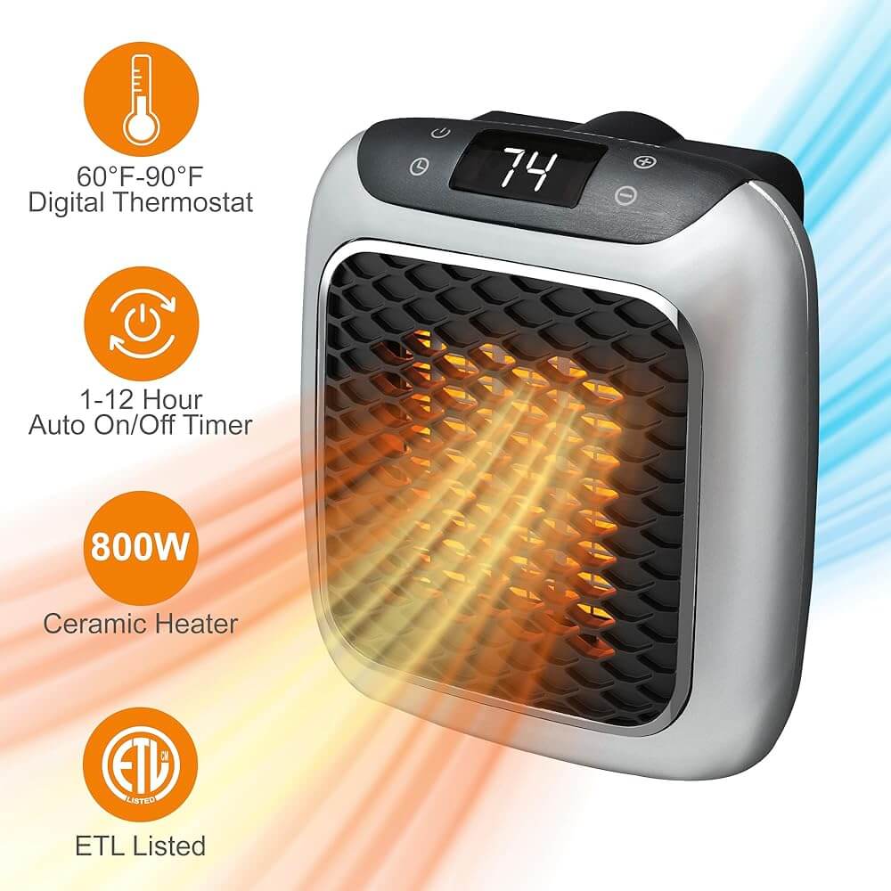 SmartWarm Portable Heater Pro |  With Remote Control