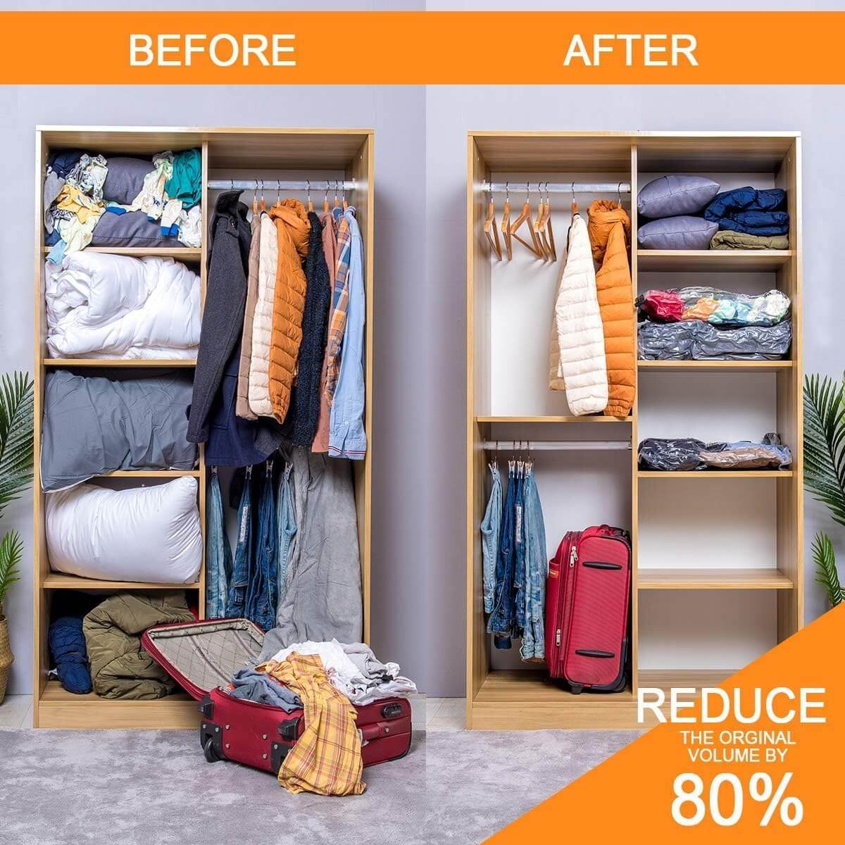 Vacuum Pump + 2 Bags (50 x 70 cm)