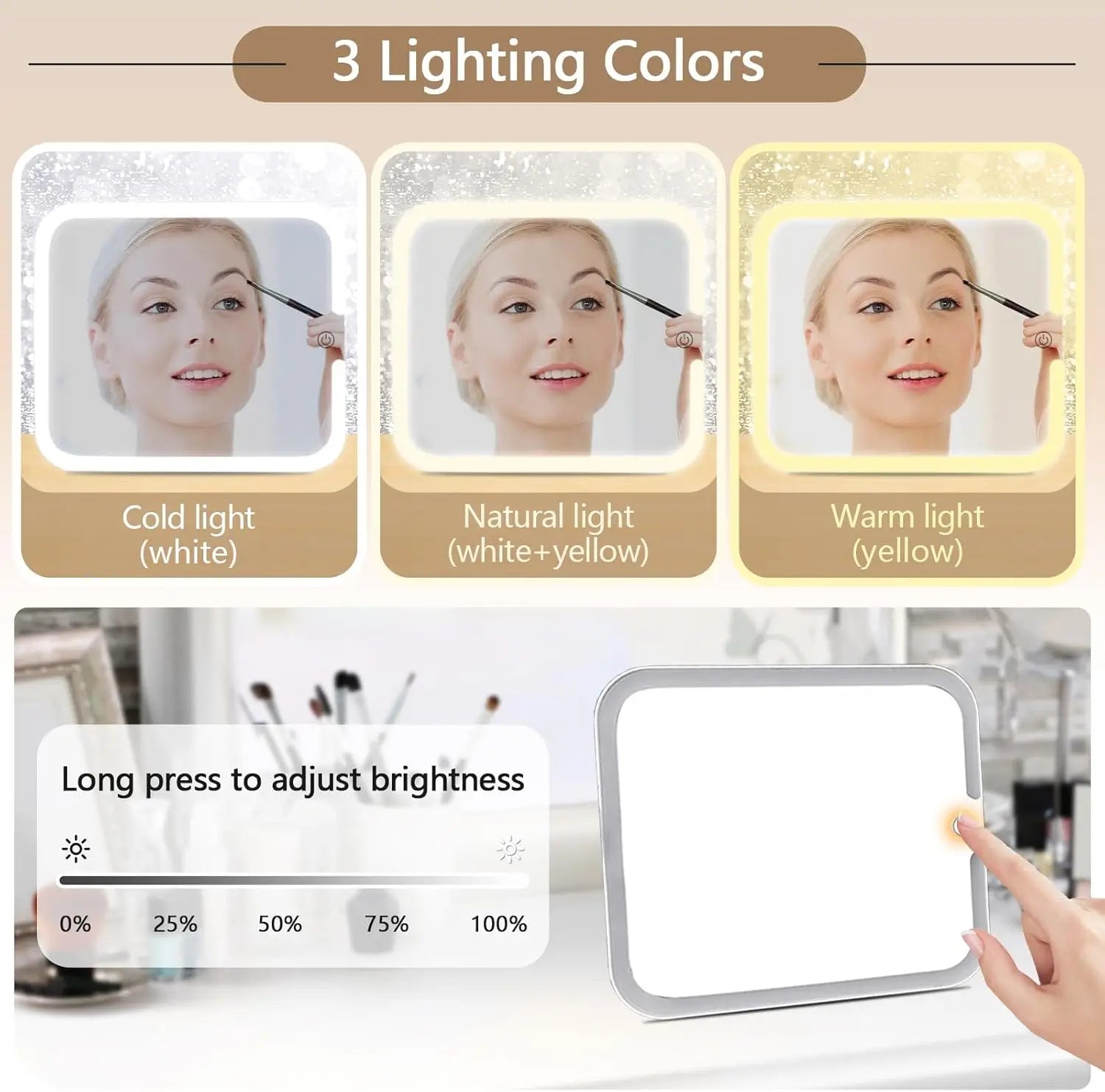 Smart LED Makeup Bag