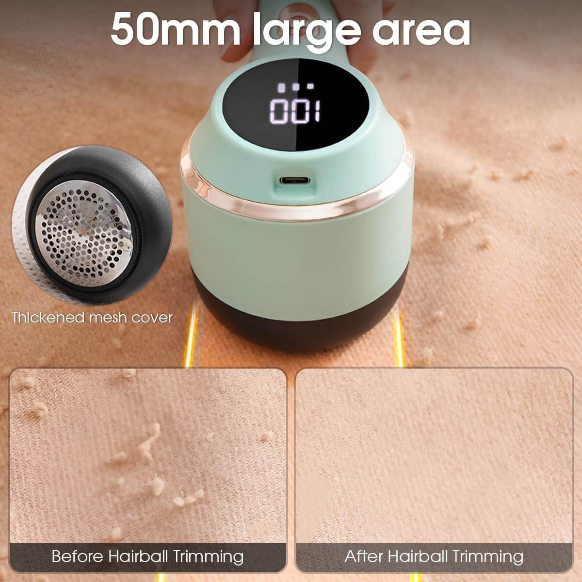 Rechargeable lint remover | Keep Fabric Looking New