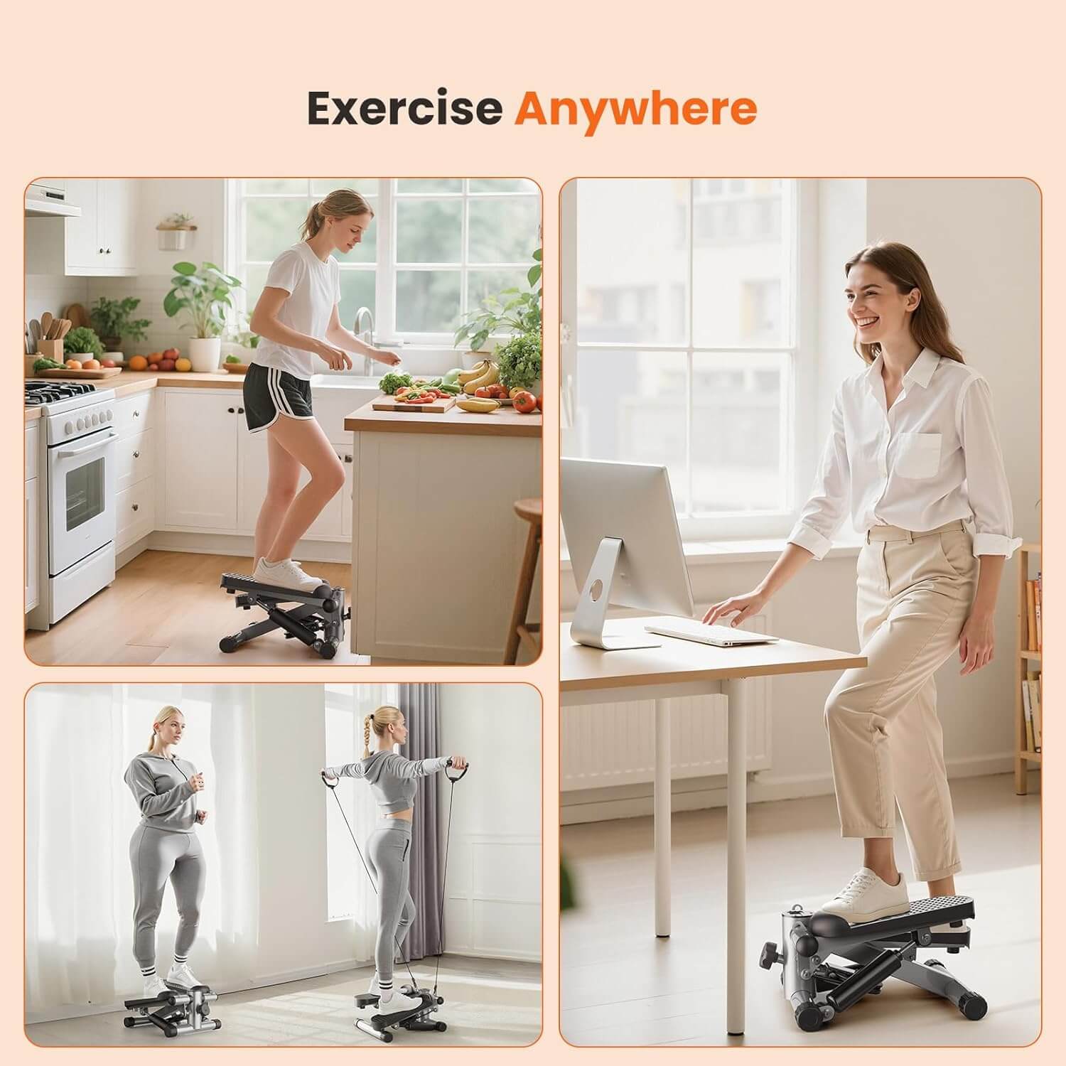 Mini Stepper – Burn Fat & Tone Muscles