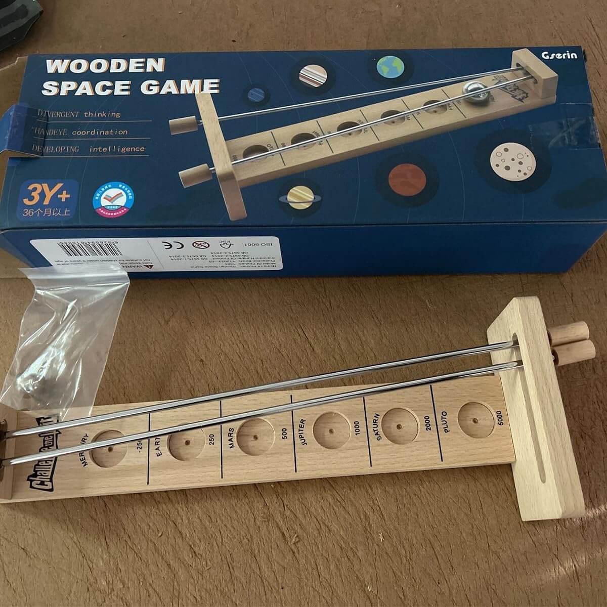 Wooden Space Game