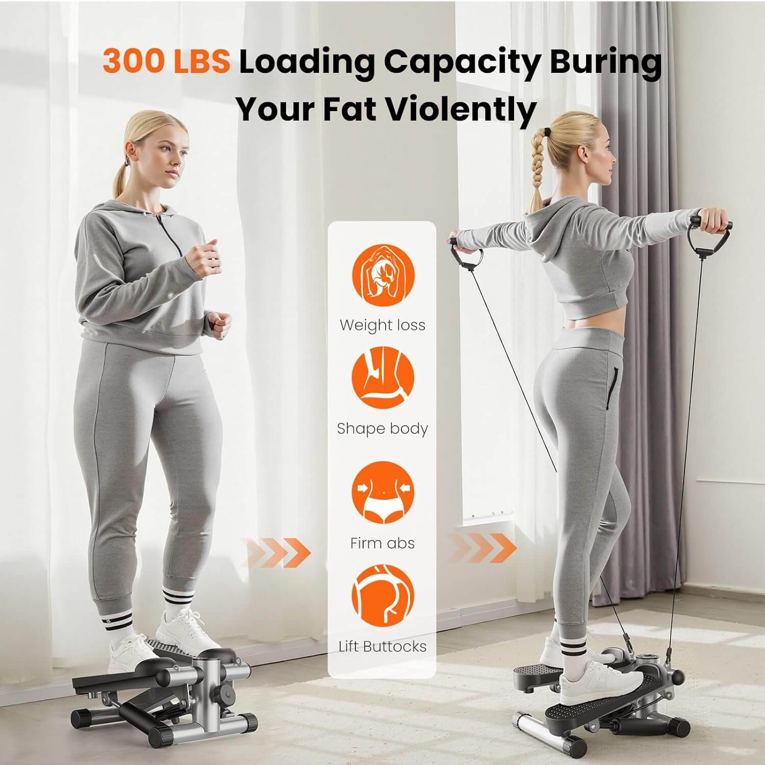 Mini Stepper – Burn Fat & Tone Muscles