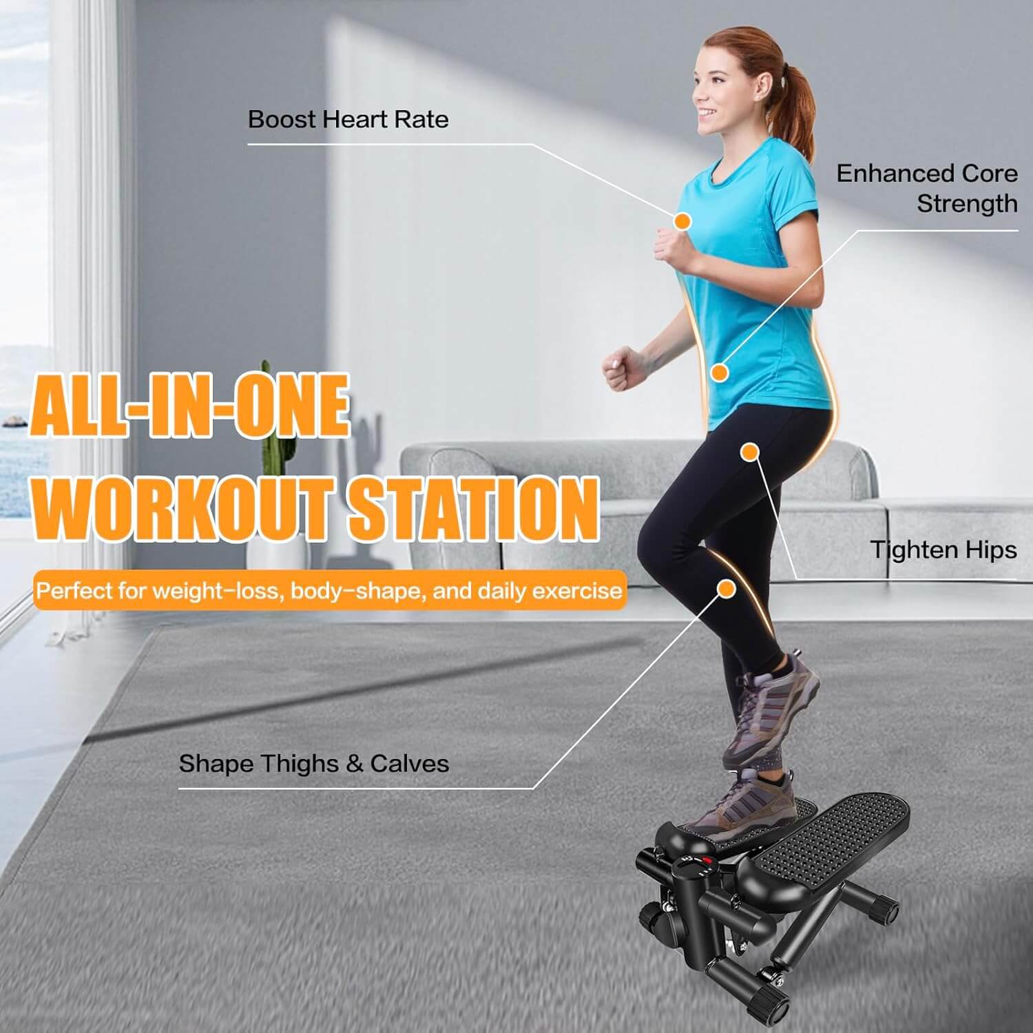 Mini Stepper – Burn Fat & Tone Muscles