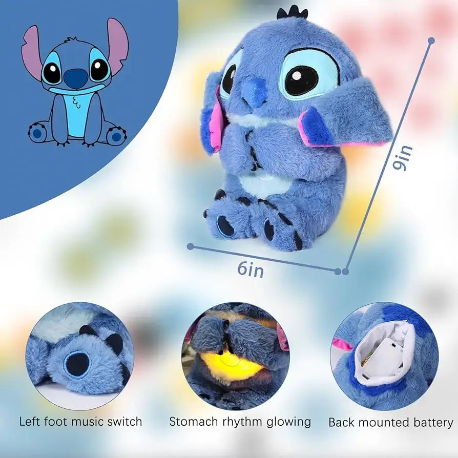 Stitch Breathing Teddy - Comfort, Calm & Cuddles