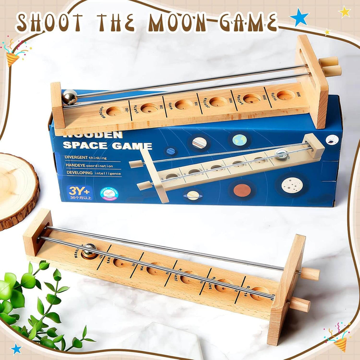 Wooden Space Game