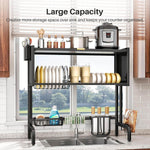 Dish Drying Rack with Storage Organizer