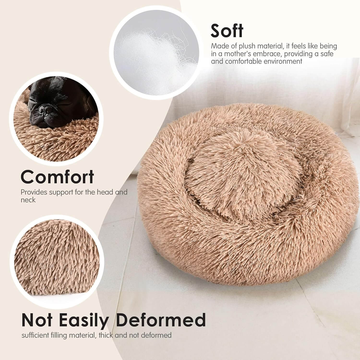 Calming Pet Bed (60cm)