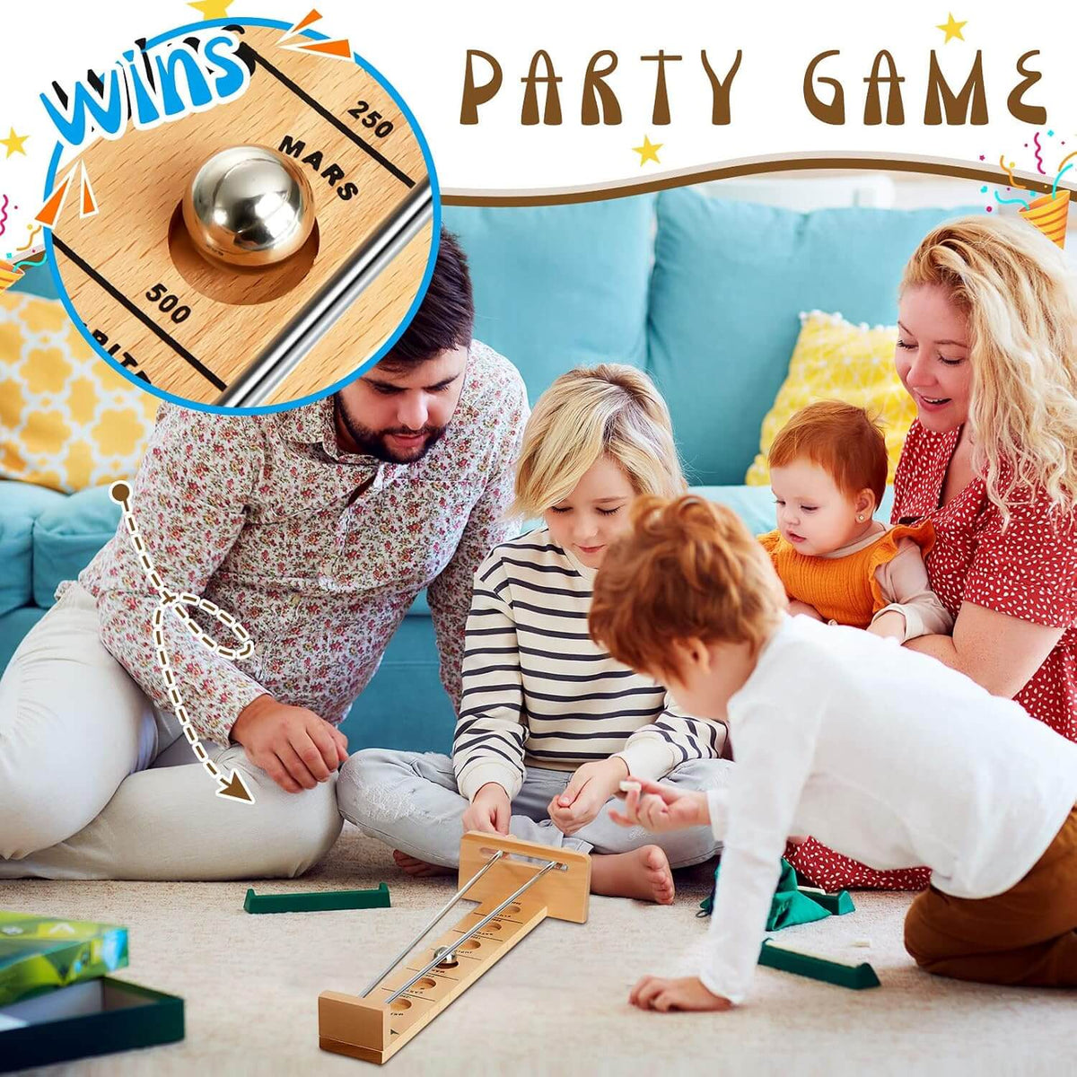 Wooden Space Game