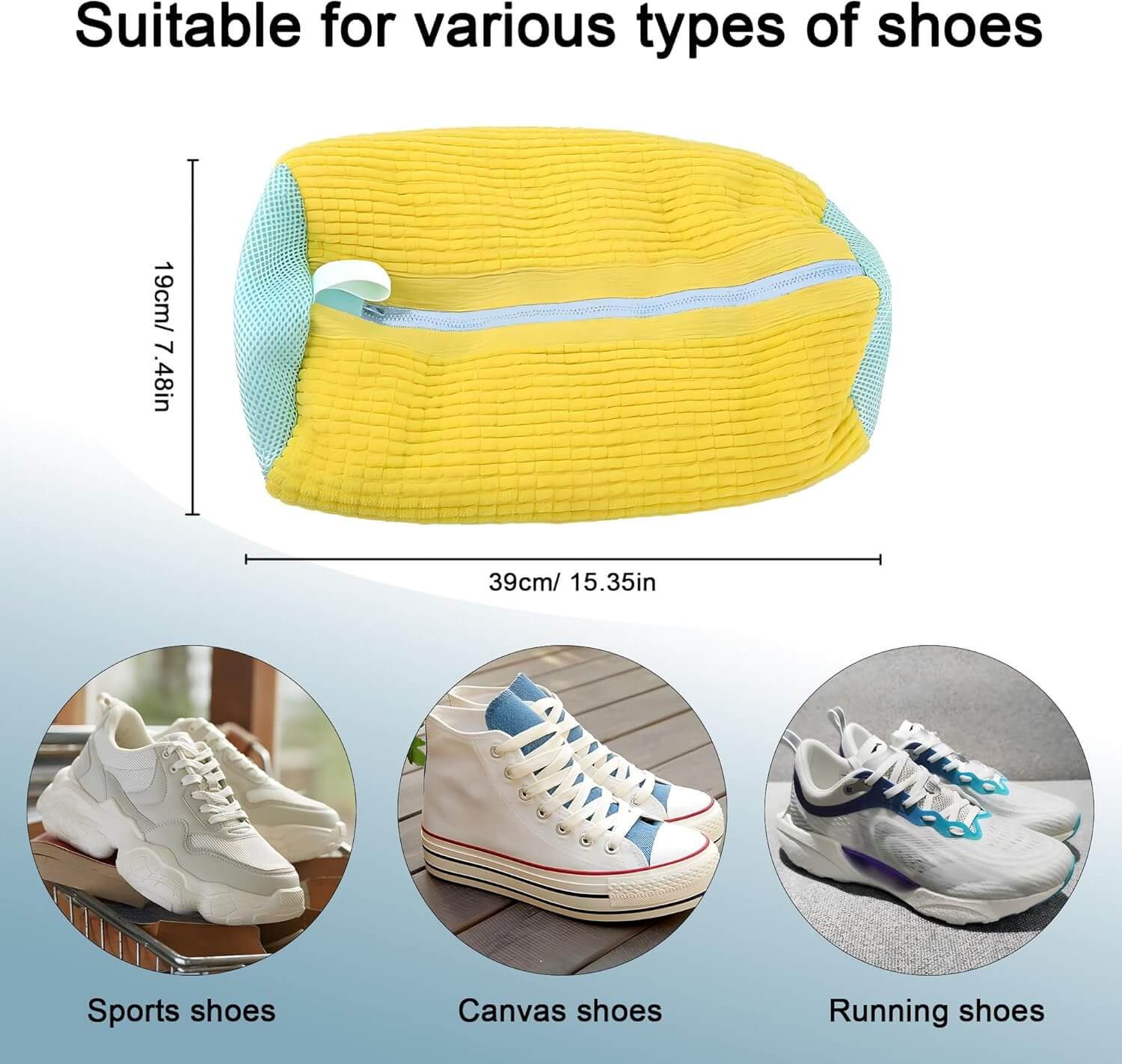 Reusable Shoe Washing Bag | All Shoe Types & Sizes
