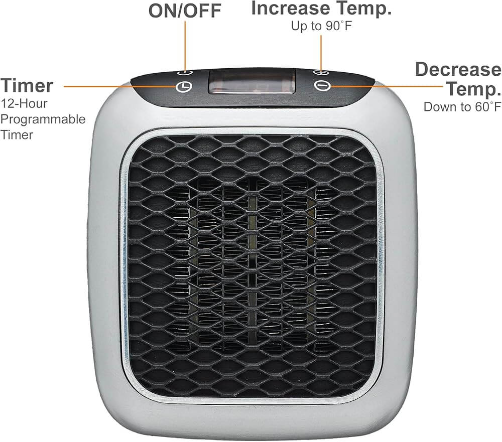 SmartWarm Portable Heater Pro |  With Remote Control