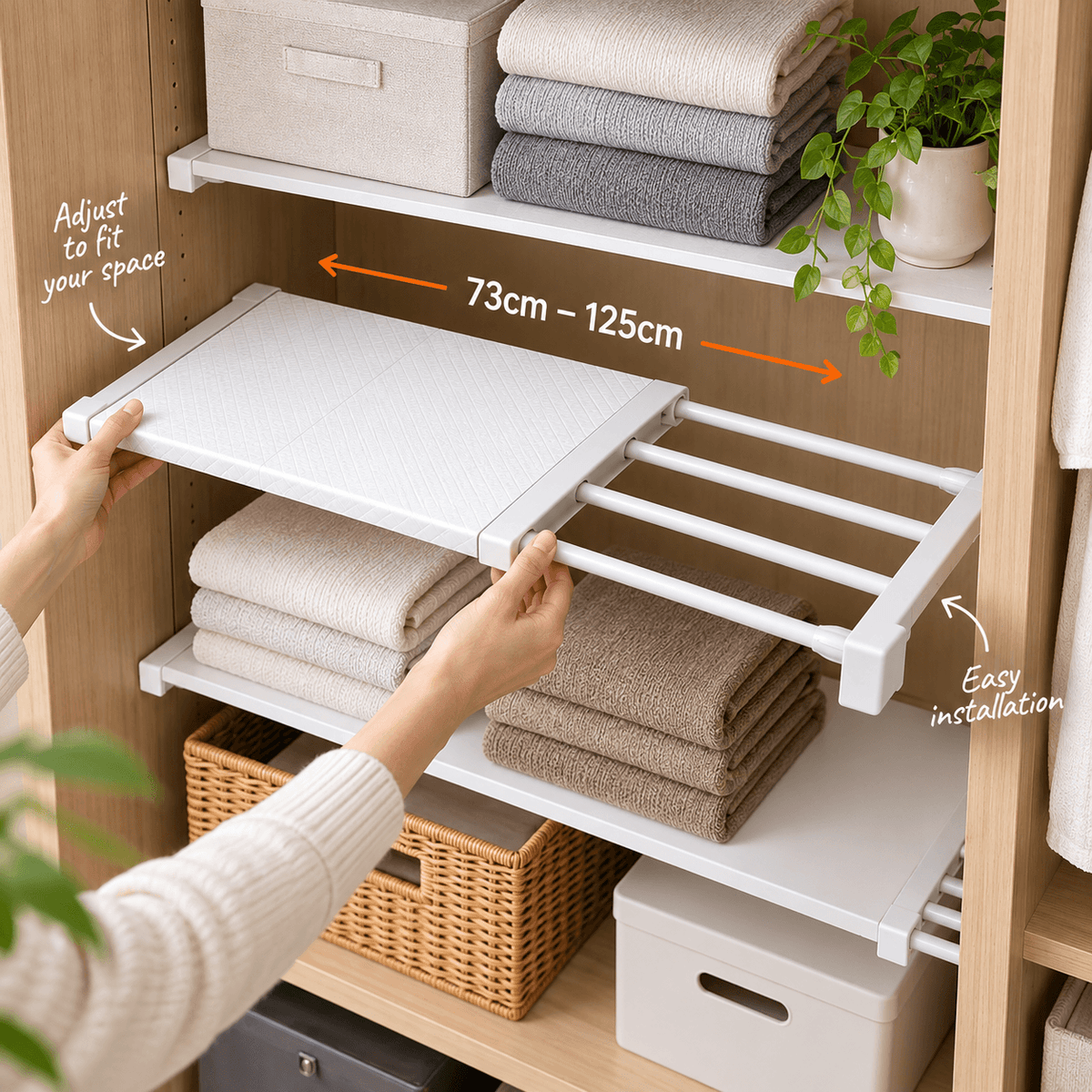 Adjustable Organizer Shelf