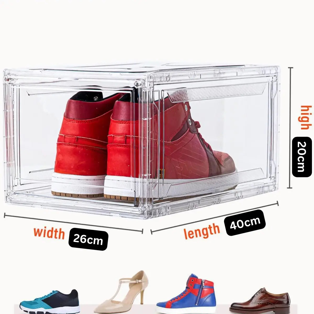 Shoe Box Organizer | Box of 6 pieces