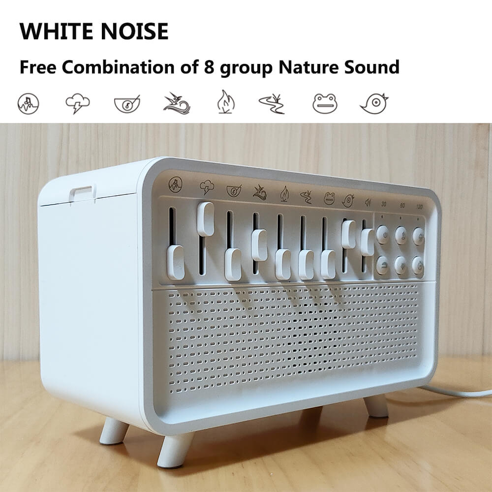 All-in-One Sleep & Relaxation Machine with 8 Nature Sounds