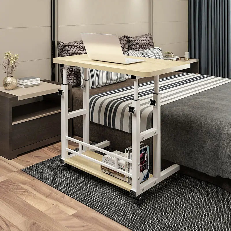 Adjustable Rolling Side Table