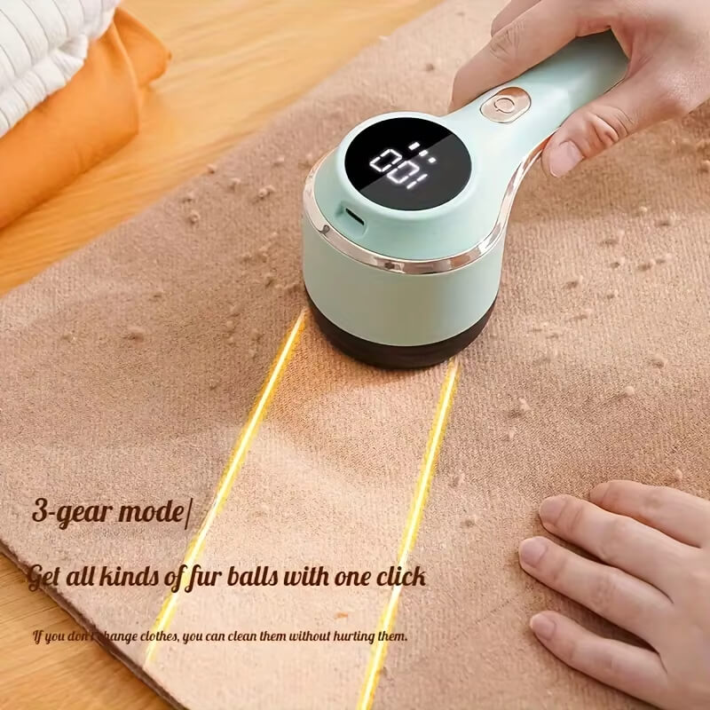 Rechargeable lint remover | Keep Fabric Looking New