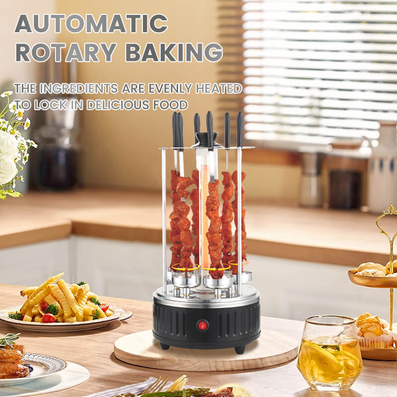 360° Rotisserie Cooking