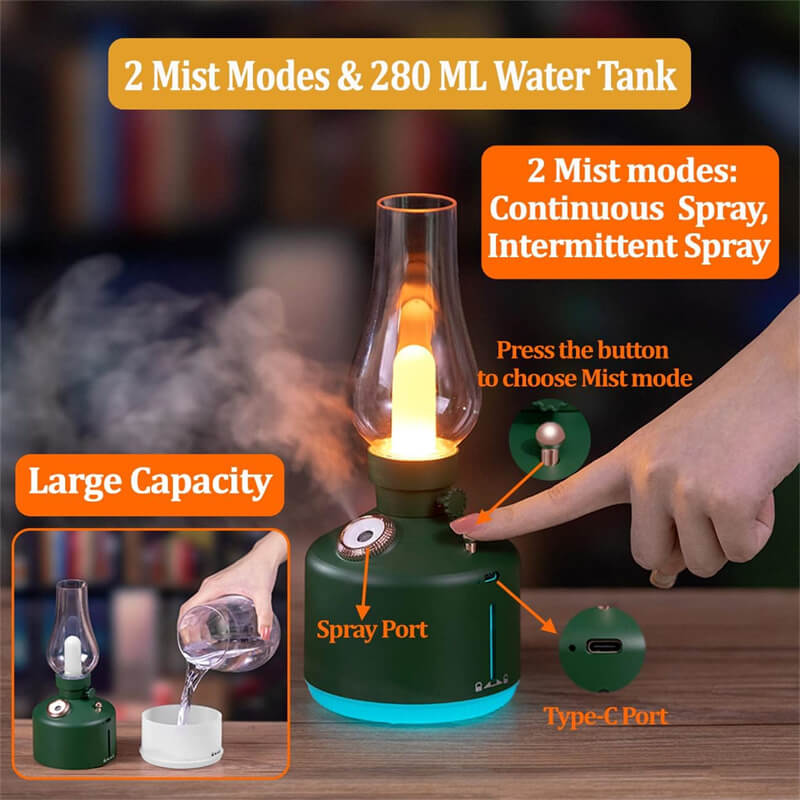 Vintage Lamp Humidifier