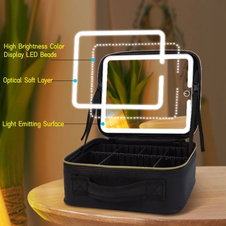 Smart LED Makeup Bag