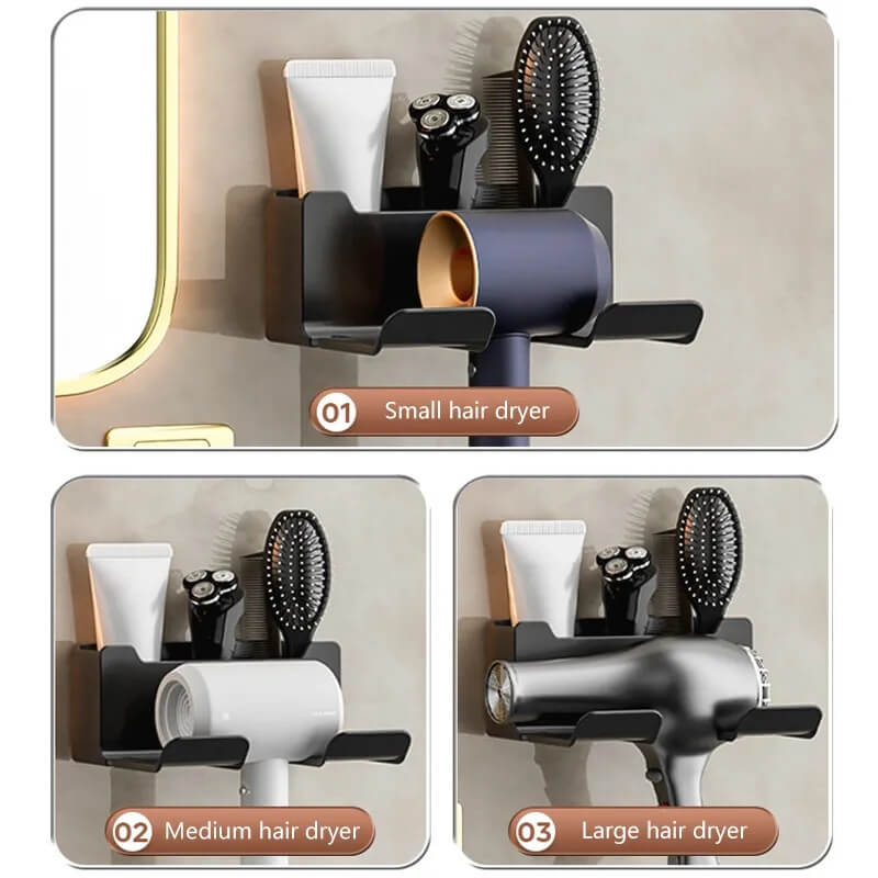 Hair Dryer Holder & Organizer